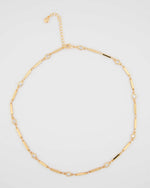 Load image into Gallery viewer, Celia Crystal Bar Necklace
