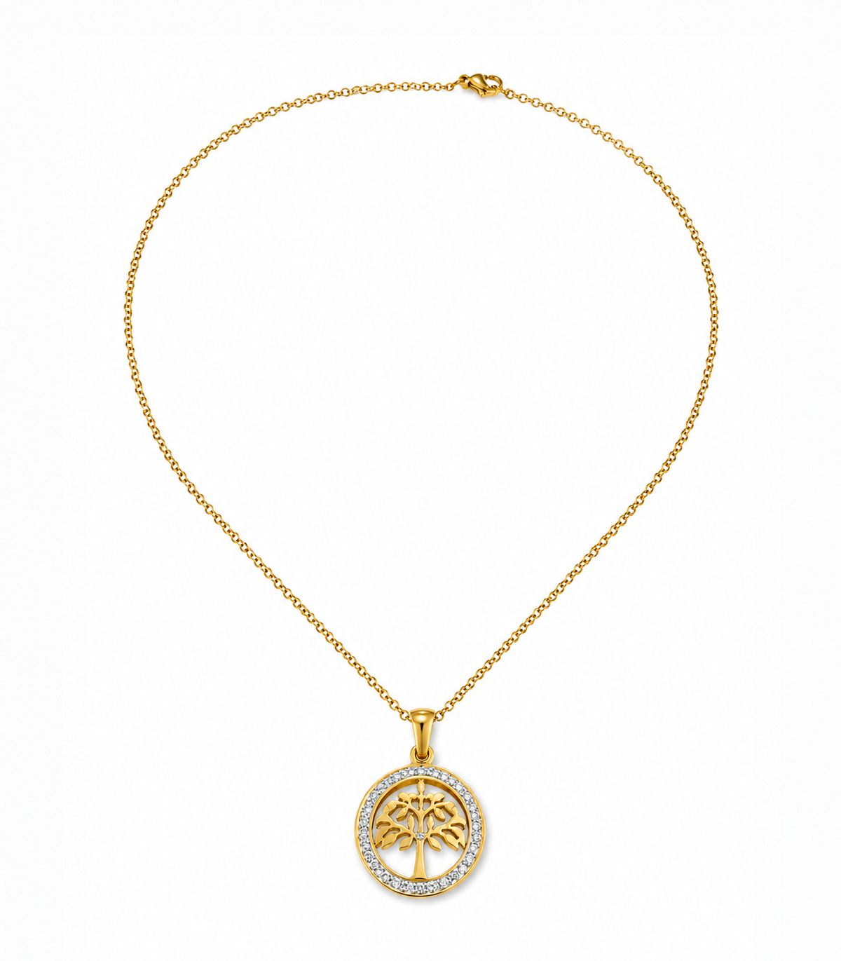 Elysian tree necklace