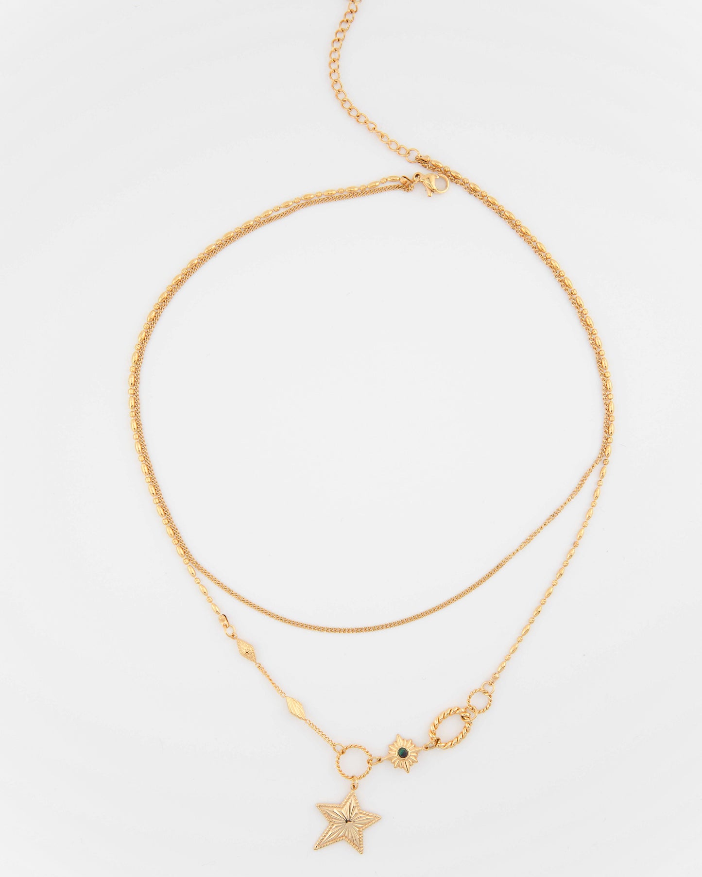 Elara Star Charm Necklace