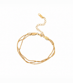 Load image into Gallery viewer, Aureline Beaded Chain Bracelet

