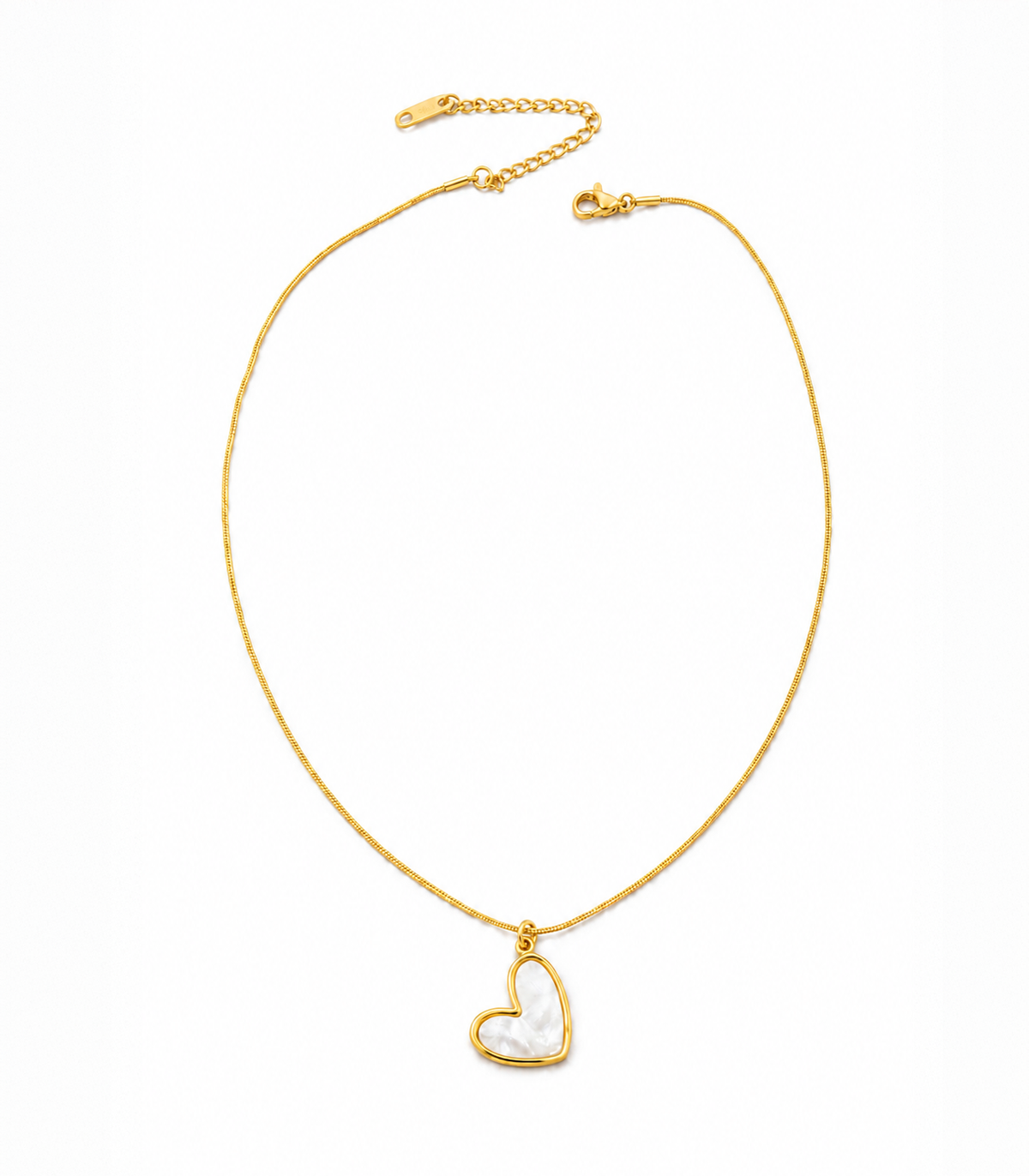 Evelia heart necklace